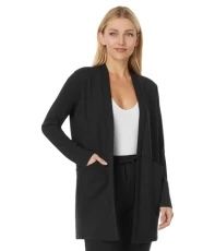 Womens Skechluxe Renew Cardigan Sweater, Bold Black, M UK Womens Skechluxe Renew Cardigan Sweater, Bold Black, M UK