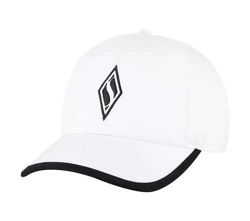 Women's Skechweave Diamond Colorblocked Hat, Bright White, One Size