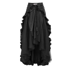 Women's Skirts Long Gothic Steampunk Skirt Victorian High-Low Bustle Skirt Casual Double-Layer Ruffle Skirt Tie Wrap Midi Skirts Vintage Renaissance Skirts UK Size 8-18 Clearance Women's Skirts Long Gothic Steampunk Skirt Victorian High-Low Bustle Skirt Casual Double-Layer Ruffle Skirt Tie Wrap Midi Skirts Vintage Renaissance Skirts UK Size 8-18 Clearance