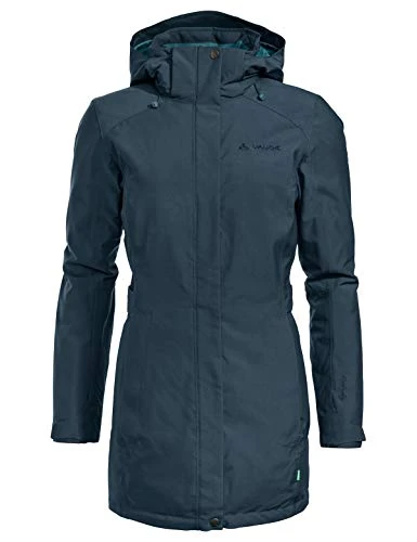 Women's Skomer Winter Parka Jacket - Blue, 40