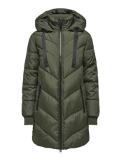 Women's skylar Padded Hood Jacke Otw Noos Für Damen, Schwarz Black, XXS Quilted Jacket, Forest Night/Detail:BLACK Women's skylar Padded Hood Jacke Otw Noos Für Damen, Schwarz Black, XXS Quilted Jacket, Forest Night/Detail:BLACK