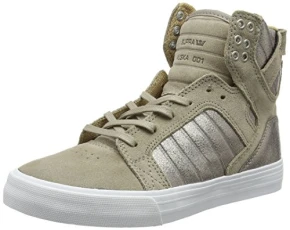 Women’s SKYTOP Low-Top Sneakers, Beige (Taupe - White 098), 4 UK