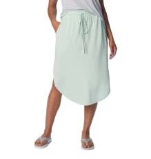 Women's Slack Water Knit Skirt, Icy Morn, M