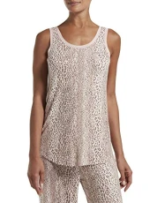 Women's Sleepwell Pajama Sleep Top, Made with Temperature Control Temptech Technology, Iron, Small