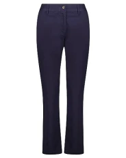 Women's Slim Chinos Dress Pants, Evening Blue, 34 Women's Slim Chinos Dress Pants, Evening Blue, 34