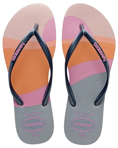 Women's Slim Palette Glow Flip-Flop, Peony Rose, 6/7 UK