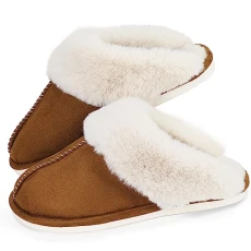 Womens Slippers Cozy Warm Winter Slip On House Shoes Fluffy Soft Memory Foam Comfy Faux Fur