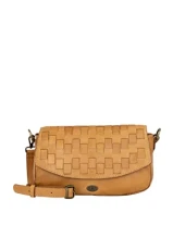 Women's Small pocket Shoulder bag, Light camel, ONESIZE