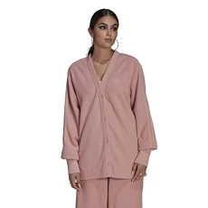 Womens Soft Loose Cardigan, wonder mauve, M Womens Soft Loose Cardigan, wonder mauve, M