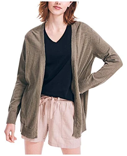 Women's Soft Open Front Long Cardigan Sweater, Urban Camo, x-Small