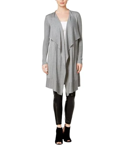 Women's Soft Open Waterfall Drape Sweater Cardigan