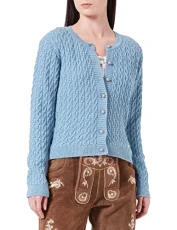 Women's Sophia Jacket Cardigan Sweater, lightblue, 3 UK