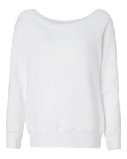Women's Sponge Wideneck Fleece Sweatshirt Women's Sponge Wideneck Fleece Sweatshirt