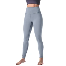 Women's Sports Leggings High Waist Push Up Long Slim Solid Trousers Elasticity Trousers Fitness Leggings Exercise Women's Casual Splice Trousers Sports Leggings Women's Yoga Pants, gray, S