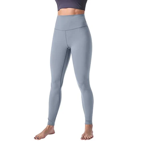 Women's Sports Leggings High Waist Push Up Long Slim Solid Trousers Elasticity Trousers Fitness Leggings Exercise Women's Casual Splice Trousers Sports Leggings Women's Yoga Pants, gray, S