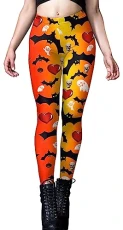 Women's Sports Trousers Slim Fit Halloween Print Yoga Leggings Sports Leggings Training Trousers Fitness Trousers Running Trousers Jogging Bottoms Women's Sports Trousers Slim Fit Halloween Print Yoga Leggings Sports Leggings Training Trousers Fitness Trousers Running Trousers Jogging Bottoms