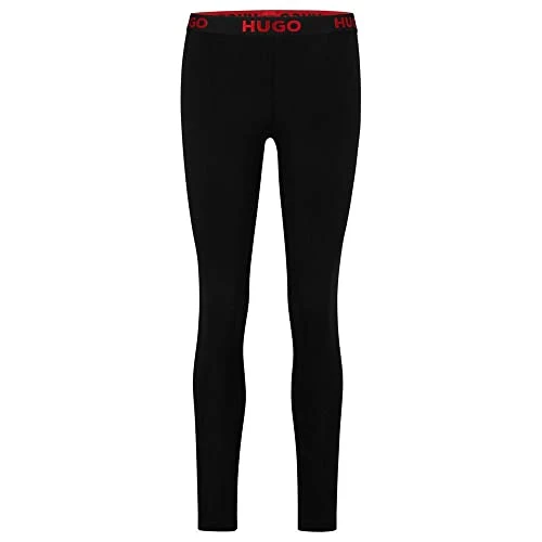 Women's Sporty Logo_Leggings Loungewear, Black, S