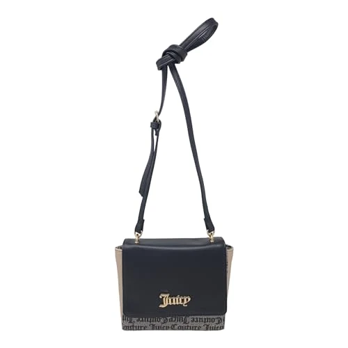 Women’s Spring Fling Crossbody Bag, Black Beige, One Size