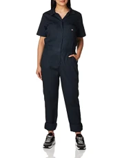 , Women's, SS FLEX COVERALL, DARK NAVY, S