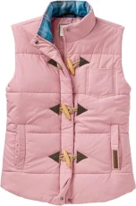 Women's Standard Quilted Vest, Dusty Rose, Medium