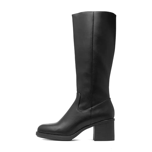 Women's Stanley Knee High Boot, Black, 5 UK