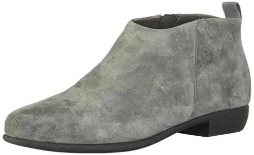 Women's Step It Up Ankle Boot, Grey Suede, 9 UK