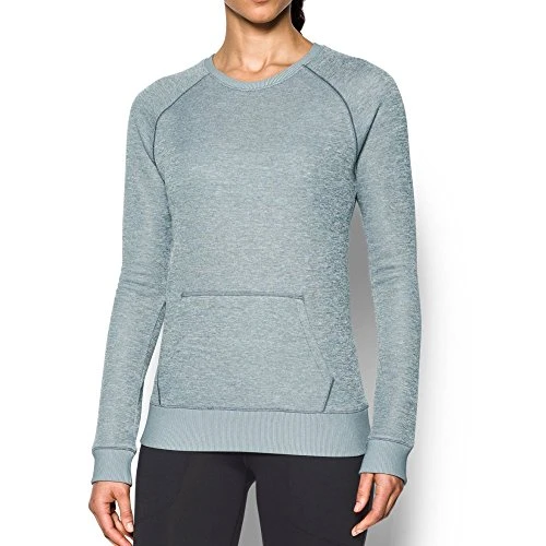 Women's Storm Sweaterfleece Crew,True Gray Heather (025)/Gray Area, X-Large