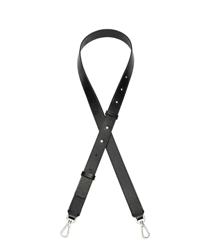 Women's Strap-Leather Pt-Black Shoulder, Small