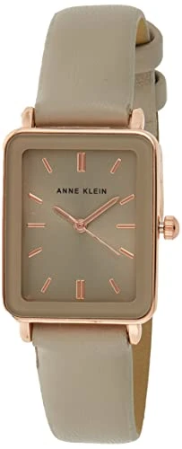Women's Strap Watch, AK/3702 - Taupe/Rose Gold