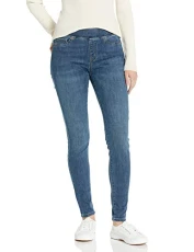 Women's Stretch Pull-On Jeggings (Available in Plus Sizes), Medium Wash, 18