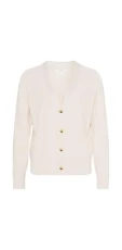 Women's Style Alicia Fine Rib Knit Structure Cardigan Sweater, Light Sand, 18 Women's Style Alicia Fine Rib Knit Structure Cardigan Sweater, Light Sand, 18