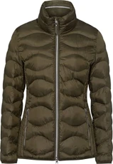Women's Style Bern Blueplaet Zero Down Jacket Quilted, Khaki, 16 Women's Style Bern Blueplaet Zero Down Jacket Quilted, Khaki, 16