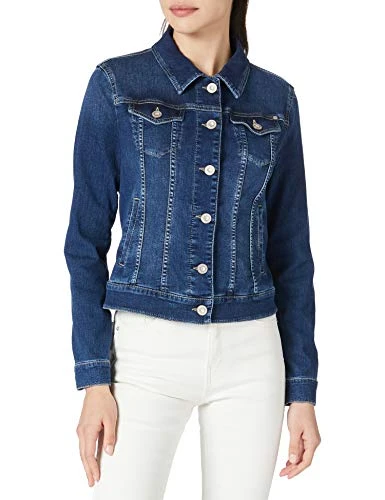 Women's Style Miami Denim Jacket, Used Blue, 38