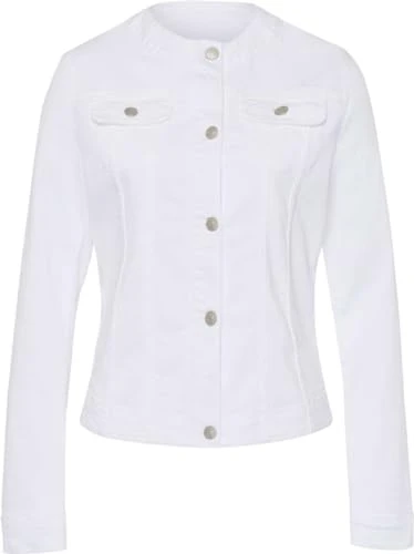 Women's Style Seattle Denim Ppt Jacket, White, 36