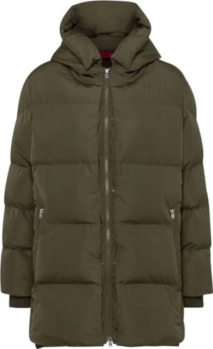 Women's Style Toronto Buffer Jackets, Coats and Vests, Olive, 42