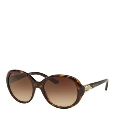 Womens Sunglasses 0BV8154 Havana/Brown Lens