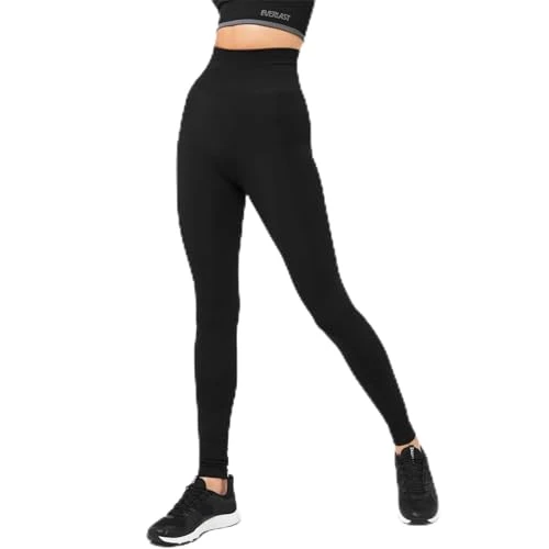 Womens Super High Waisted Racer Leggings Black S