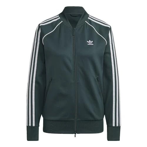 Women's Superstar Track Jacket, Mineral Green, Small