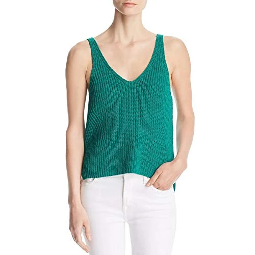 Women's Sweater Tank, Ultramarine Green, S