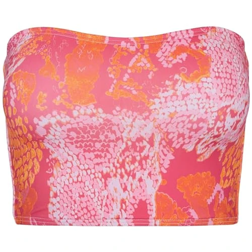 Womens Swim Top Pink Yarrow XS