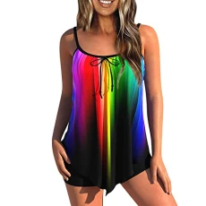Women’s Swimwear Gradient Color Tankini Set Top with Shorts Low Waist Sporty Swimsuit Bikini Swim Suit Sets Piece with Boy Two Shorts Ladies Swimsuits Swimwear Women Swimwears Tankinis Set Women’s Swimwear Gradient Color Tankini Set Top with Shorts Low Waist Sporty Swimsuit Bikini Swim Suit Sets Piece with Boy Two Shorts Ladies Swimsuits Swimwear Women Swimwears Tankinis Set