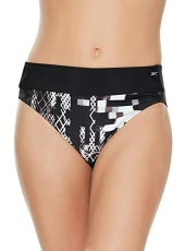 Women's Swimwear Maximum Mayhem High Leg Brief Swim Bathing Suit Bottom