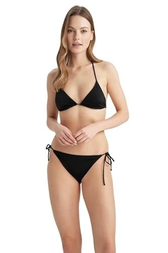 Women's T3670AZ Bikini Bottoms, Black, XXS