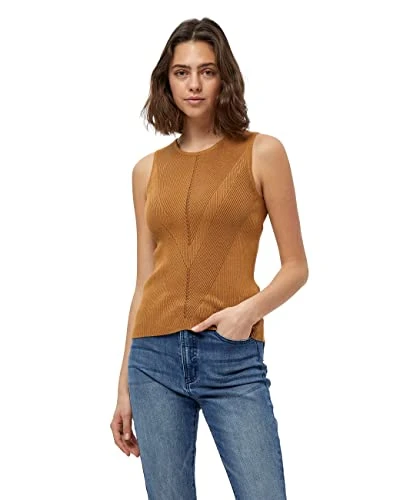 Women's Tana O-Neck Top 5019 Bone Brown XS