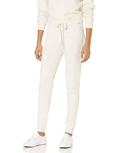 Women's Tanya Jersey Sweater Jogger Pant, Oatmeal Heather Multi, S