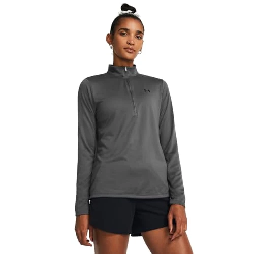 Womens Tech 1/2 Zip - Solid, Sports Top with Raglan Sleeves, Women's Long Sleeve Top, Running Top fo