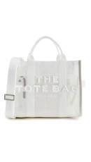 Women's The Mesh Medium Tote Bag, White, One Size Women's The Mesh Medium Tote Bag, White, One Size