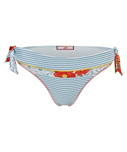 Womens Tie Side Bikini Bottoms Blue 18