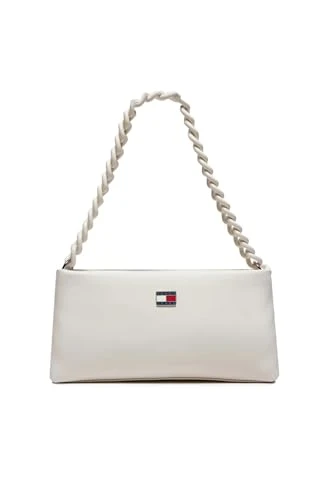 Women's TJW City-Wide Shoulder Bag AW0AW15937, White (Ancient White)