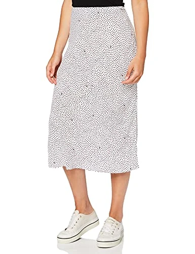 Women's TJW MIDI Slip Skirt, Dot Print, XXS